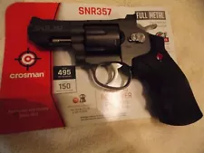 Crosman 357 Semi-Automatic .177 Caliber CO2 Pellet Revolver Gun Free Shipping