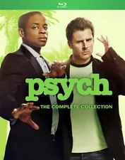 PSYCH THE COMPLETE COLLECTION New Blu-ray Complete Series + All 3 TV Movies