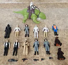 Lot of 15 Vintage 1977 Star Wars Action Figures Pre-owned No Reserve Auction!