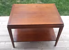 Excellent Mid Century Modern Walnut Lane 'Rhythm' End Table / MCM Coffee Table