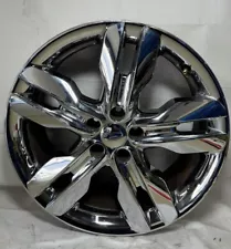 2011 2012 2013 2014 Ford Edge 20” OEM Chrome Clad Wheels Rims Stock 3847 5x114.3