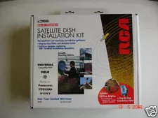 SATELLITE DISH INSTALLATION KIT! NO LOCAL PICK UP SHIPPING ONLY USA-CAD