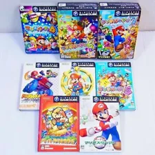 Super Mario Series Lot Bulk Set Nintendo Gamecube various kinds Japanese GC