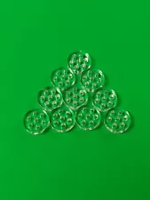 Quartz Glass Screen Filter (8mm) Honeycomb For Pipes Glass Hookahs, Pack of 10