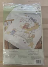 Bucilla Celestial Moon Crib Cover Kit Stamped Cross Stitch For Baby 42772 Sealed