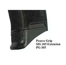 Pearce Grip PG-365 PG365 Finger Extension Only for SIG P365 10rd Magazine - NEW