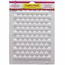 Hexagon Break-up Hard Candy Plastic Sheet Mold, LorAnn