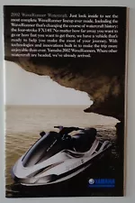 Yamaha 2002 Watercraft Sales Brochure Waverunner FX140 SUV1200 XLT1200 GP800R