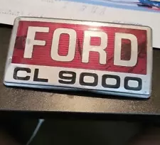 1980s Ford CL-9000 Semi Tractor CabOver Original Emblem