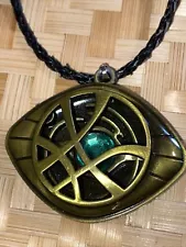 Toy Costume Cosplay Dr Doctor Strange EYE Of AGAMOTTO 2" Amulet Pendant on Cord