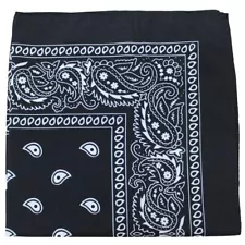 Pack Of 30 Cotton Paisley Xl Oversized Bandanas 27 Inches