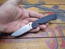 Ontario RAT II Pocket Knife Liner Lock Plain Edge D2 Blade