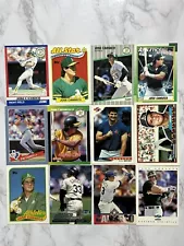 Jose Canseco Card Lot 12 Cards Mix