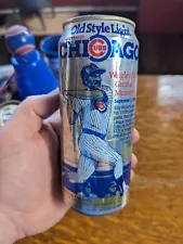 Vintage 1st-in-Series: 'Old Style Light Salutes' Wrigley Field Chicago Cubs Can