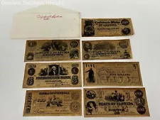 Lot Of **Replica** Confederate Bills