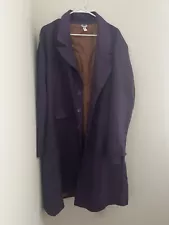 The Dark Knight Joker Coat Purple Halloween Dress Up Trenchcoat