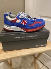 New Balance 992 MadeInUSA RedWhite Blue Olympic LIMITED Edition. Men’s sz 9.5.