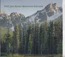 2005 Jeep Rocky Mountain Editions Sales Brochure