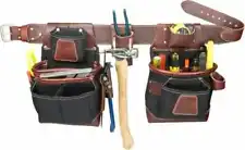 Occidental Leather 8580 FatLip Tool Bag Set - Size Medium