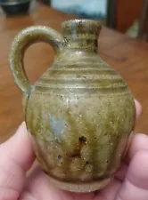 Lot 5 Fine Charles Lisk Jug Vale, North Carolina Southern Folk Art Pottery