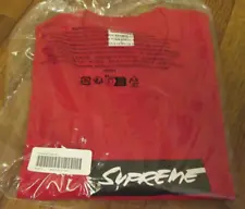 Supreme Futura Box Logo Tee T-Shirt Size Large Red SS24 Brand New DS 2024