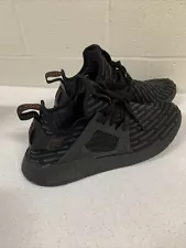 2017 ADIDAS NMD XR1 PK PRIMEKNIT TRIPLE BLACK CORE BLACK RED R1 BA7214 10