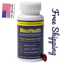 Macuhealth Triple Carotenoid Formula - Eye Vitamins 90 Softgels NEW FOR SALE