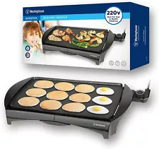 Westinghouse 220 volt griddle Family Size grill 220 Volts (NOT FOR USE In USA)