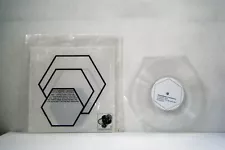 DAVID BERNABO 7 Inch 33 EP Clear Lathe Cut Hexagon 2012 Host Skull vinyl