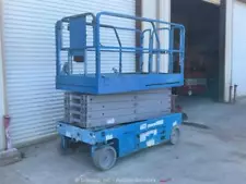 2016 Genie GS-3246 32' Electric Scissor Lift Man Aerial Work Platform bidadoo