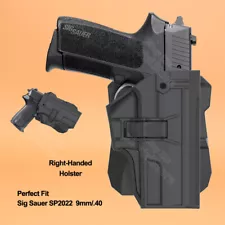 OWB Paddle Holster For Sig Sauer SP2022 SAR sport & Sig SP2022 9mm.40 s&w Holder