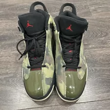 Size 10 - Jordan Dub Zero Olive Camo