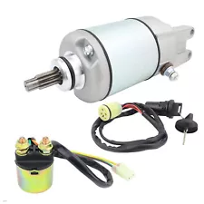 For Honda FourTrax Foreman Rubicon GPScape TRX500FGA 04-08 Starter&Relay&Switch (For: Honda)