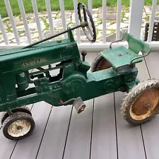 Antique Vintage Eska 1950’s John Deere 60 Pedal Tractor One Owner