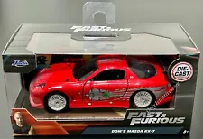 Jada Fast & Furious Dom's Mazda RX-7 Diecast 1:32