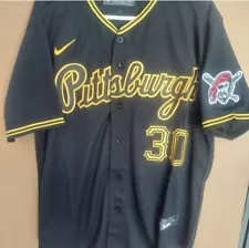 Paul Skenes Pittsburgh Pirates ⚫️ Stitched Jersey Size Large