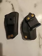 Lot of 2 Custom-Made Ruger LCP 380 Kydex OWB Holsters Right Handed