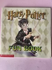 NEW Harry Potter Fun Book by Scholastic