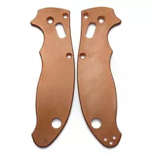 Flytanium Copper Scales for Spyderco Manix 2 - FLY581 Antique Stonewash Finish