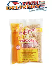 Gold Medal Funpop Popcorn kits, for use with 4 oz. Poppers 36 kits per case,