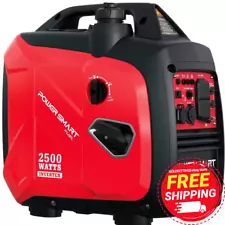 2500W Portable Inverter Gas Generator,Super Quiet,Low Oil Shutdown,Ultra Lightwe