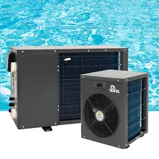 Pool Heat Pump 12000/20000 BTU Swimming Pool & Spa Heater for Above-Ground Pools