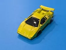 TYCO 440X2 NARROW PAN ANTIFREEZE LAMBORGHINI HO SCALE SLOT CAR BODY