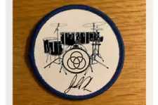 Led Zepplin John Bonham Signed sew on patch Drum Set