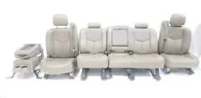 2003 2006 Chevrolet Silverado 3500 OEM Full Set Seats With Console Minor Damage