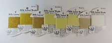 Threads for Needlepoint, Hand Embroidery 8x Silk Lame Braid Gold/Yellow (51)