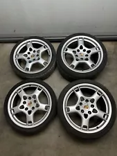 OEM 19" Porsche Lobster Fork Claw Wheels 997 911 Narrow Body Carrera S Set Used