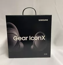 Samsung Gear Icon X 2018 SM-R140 Wireless Bluetooth Earbuds Black IconX NEW