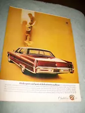 1970 Cadillac Fleetwood brougham - large full color magazine ad-