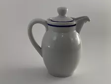 KPM DAF Porcelain Teapot 5.5"Tall. WWII, MDASDA, Third Reich, Propaganda item.